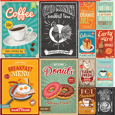 The Breakfast Club 12x12 Alpha Variety Sticker