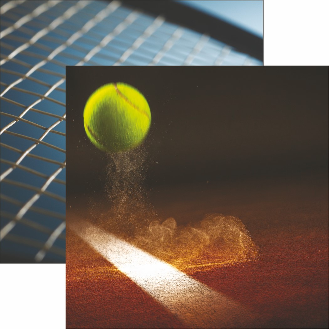 Tennis Collection: Winner Scrapbook Paper