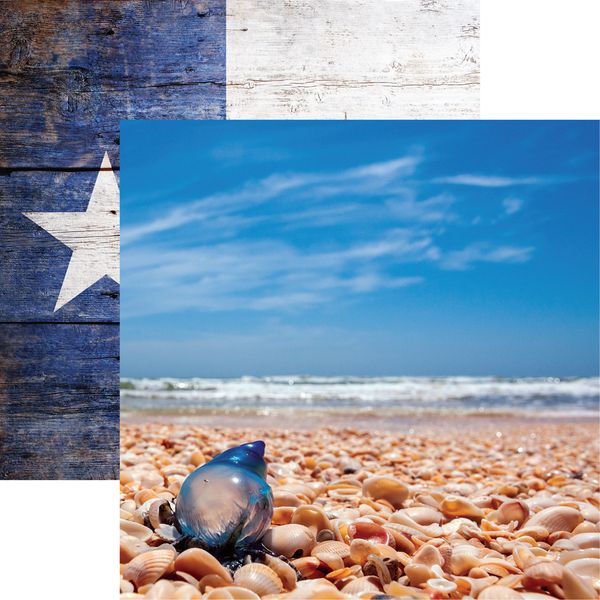 Texas: Man-O'-War on Padre Island DS Paper