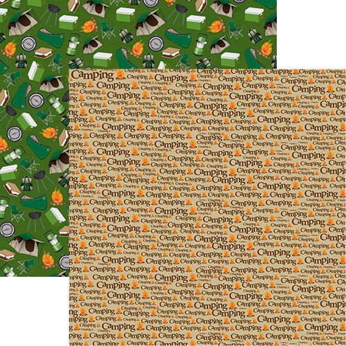 The Great Outdoors: Camping Double-Sided Paper