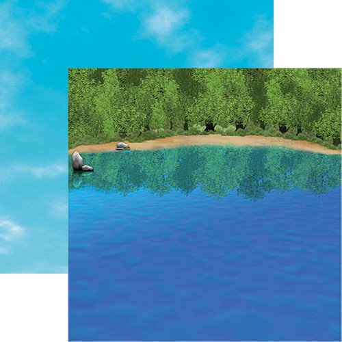 The Great Outdoors: At the Lake Double-Sided Paper