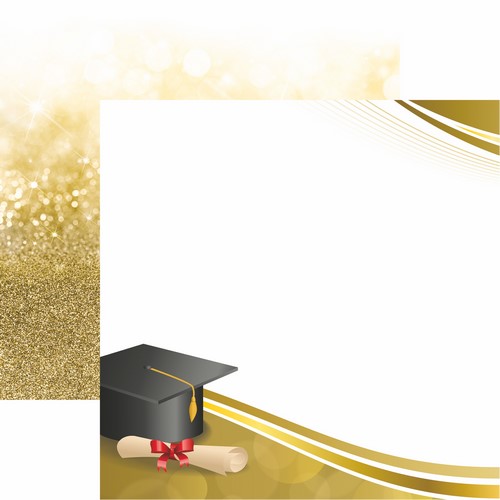 The Graduate 2018: Dream Big Scrapbook Paper