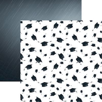 The Graduate (2019): Graduation Cap Scrapbook Paper