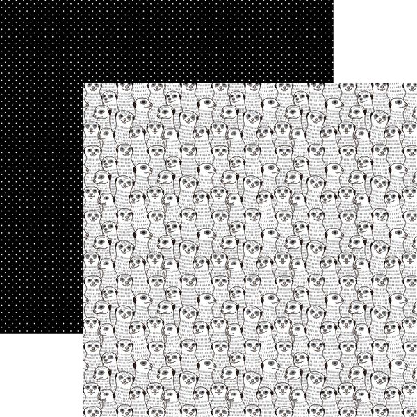 The Menagerie: Meerkats on Lookout Scrapbook Paper