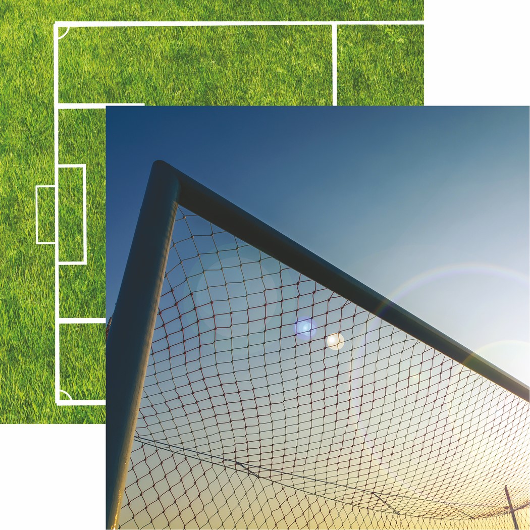 The Soccer Collection 2: Net Scrapbook Paper