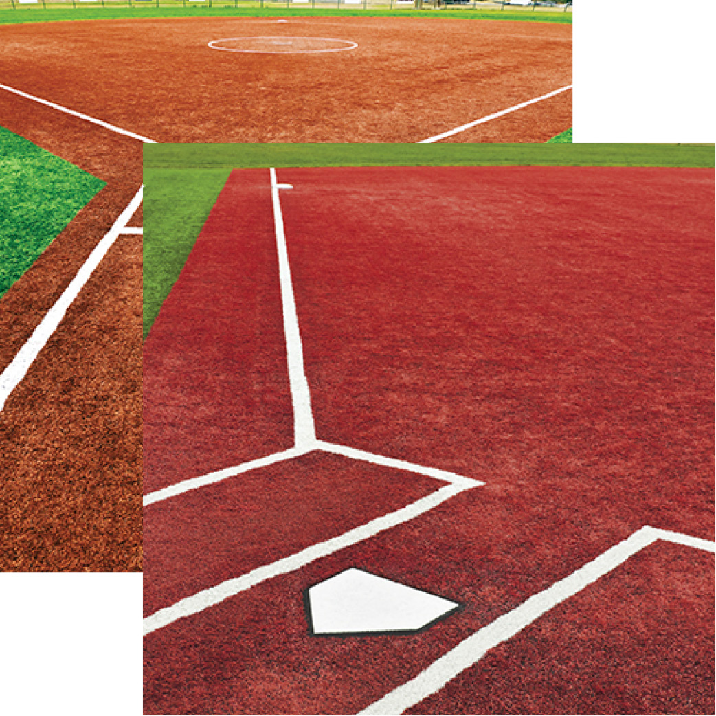 Softball Collection Softball Field DoubleSided Paper