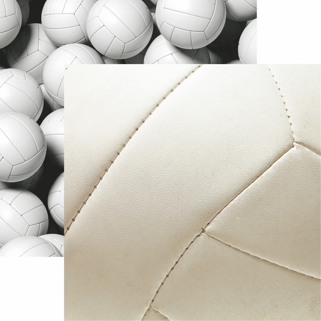 The Volleyball Collection 2: Stitches  Scrapbook Paper
