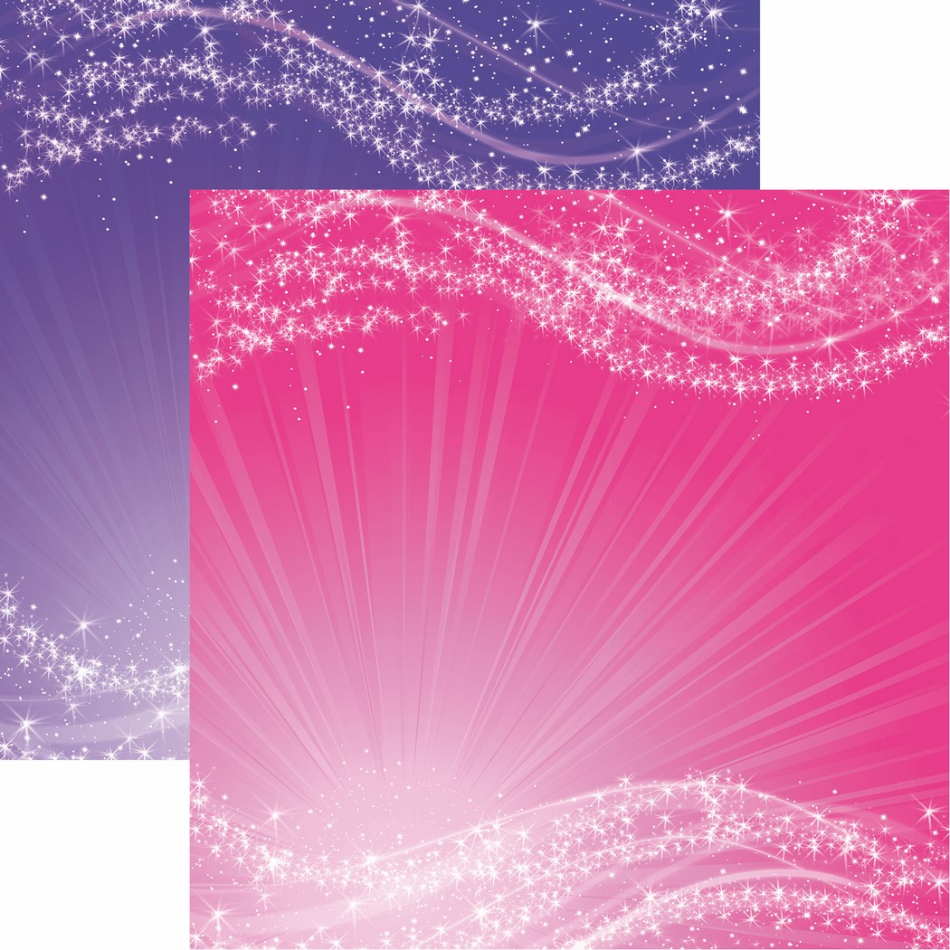 Unicorn Magic Collection: Unicorn Glow Scrapbook Paper