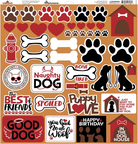 Unleashed 12X12 Custom Sticker