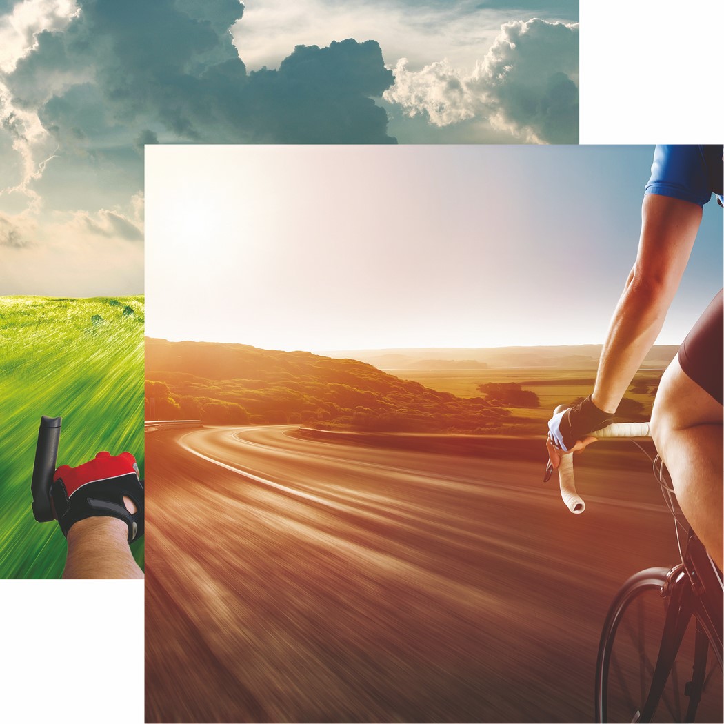 Weekend Warrior Collection: Open Road Scrapbook Paper