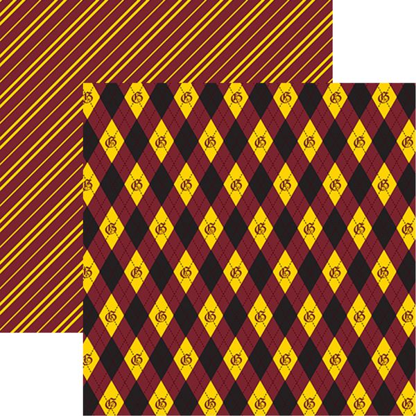 Wizards 101: Plaid #4 Double-Sided Paper