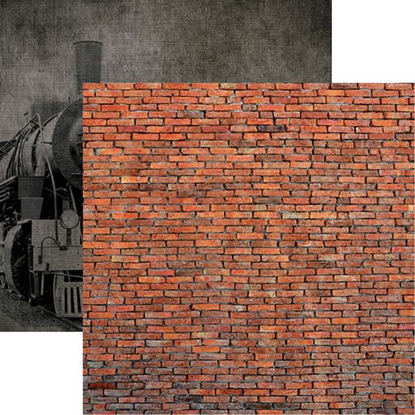 Wizards 101: Brick Wall Double-Sided Paper