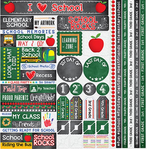 You've Been Schooled: First-Fourth Grade Quote Sticker