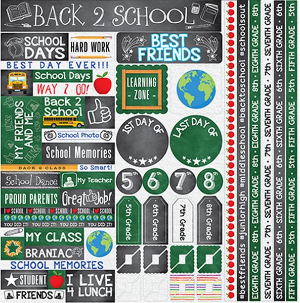 You've Been Schooled: Fifth-Eighth Grade Quote Sticker