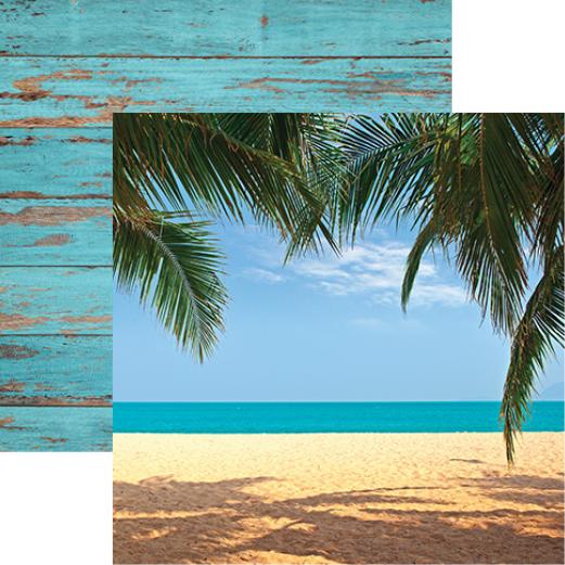 Shipwreck Club: Caribbean Beach Double-Sided Paper