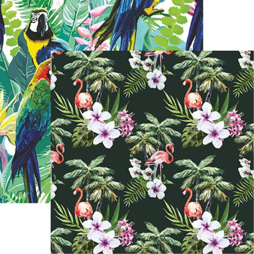 Shipwreck Club: Tropical Print Double-Sided Paper
