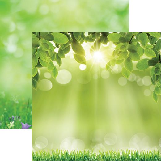 Signs of Spring: Hello Sunshine Double-Sided Paper