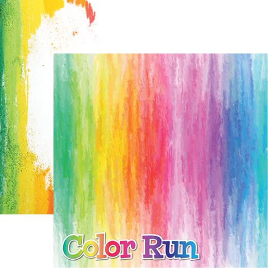 Running Collection: Color Run Double-Sided Paper