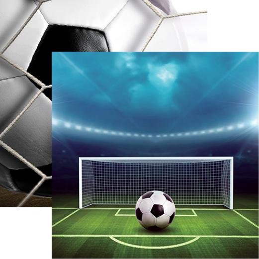 Soccer Collection: Goal! Double-Sided Paper