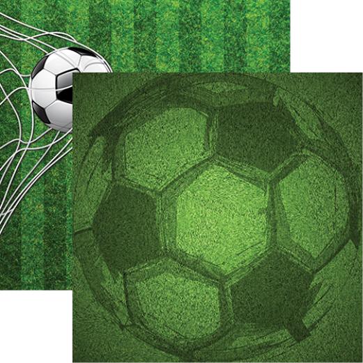 Soccer Collection: Soccer Ball Tonal Double-Sided Paper