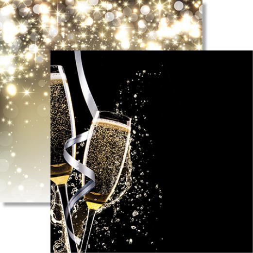 Wedding Day: Wedding Toast Double-Sided Paper