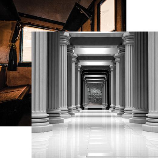 Worlds of Adventure: Escape Double-Sided Paper