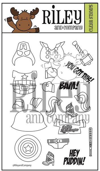 Dress Up Riley: Super Heros  1