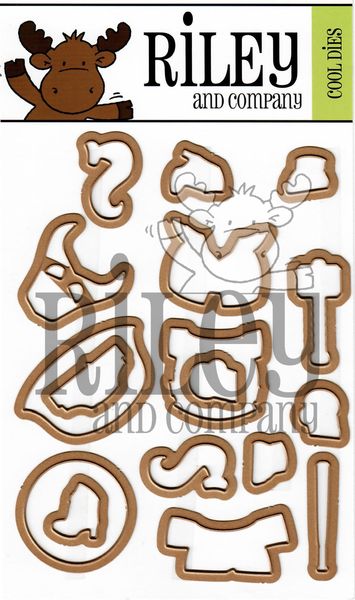 Dress Up Riley: Super Heros 1 Die Set