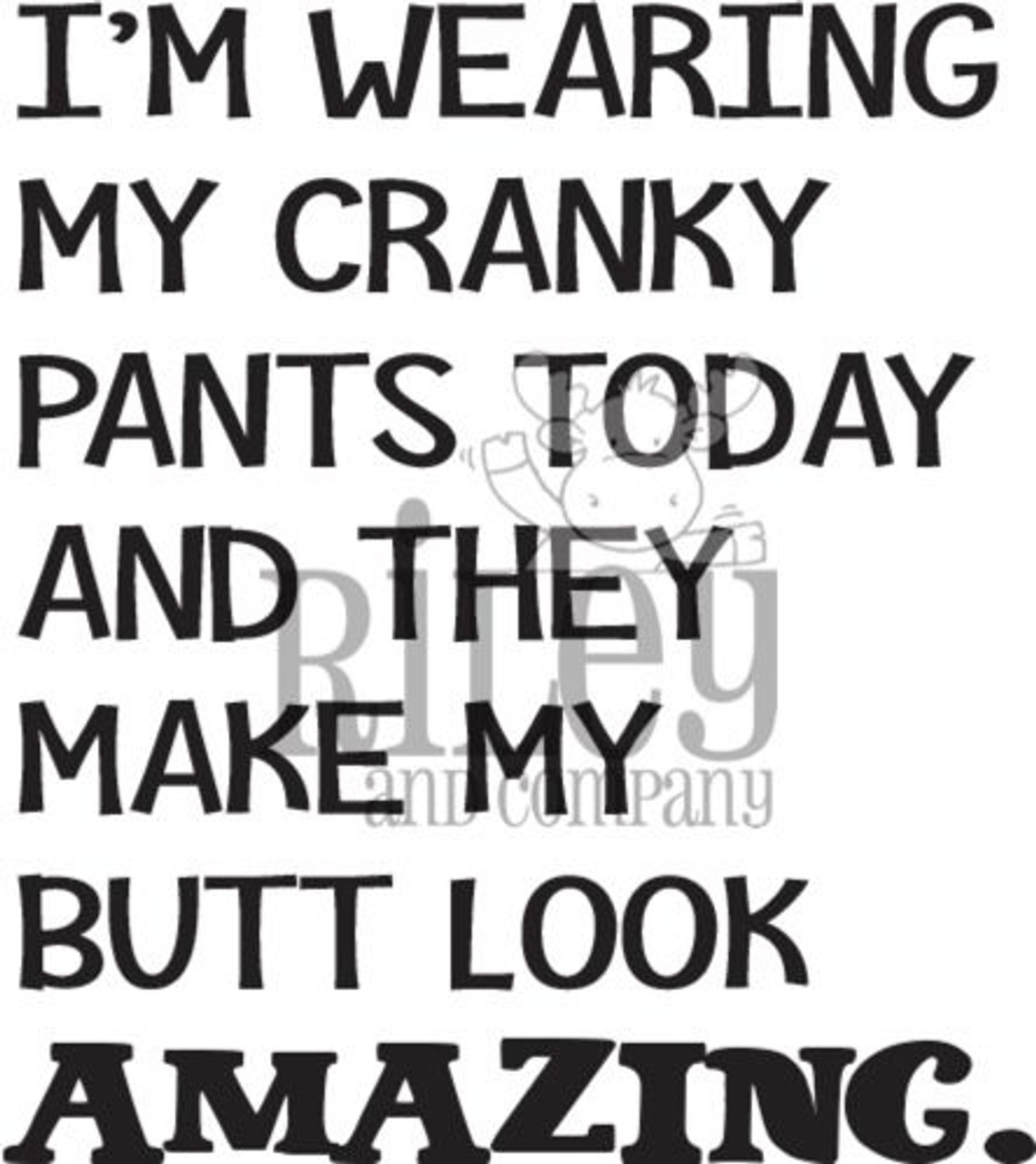 Funny Bones: Cranky Pants