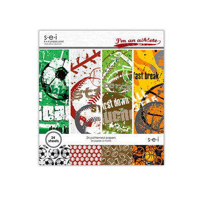 I'm an Athlete 6x6 Paper Pad