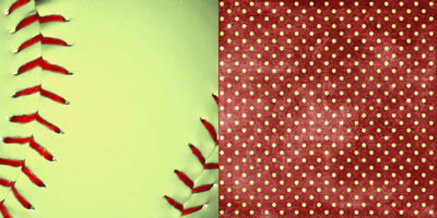 Defining the Game Dotted Softball Paper