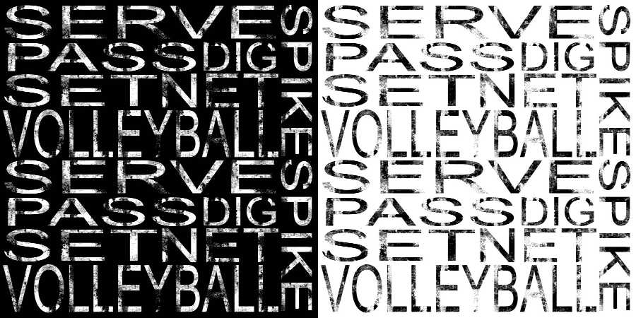 Defining the Game: Talkin Volleyball Scrapbook Paper