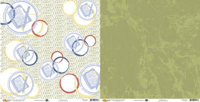 Academics: Second Grade Circle/Solid Paper