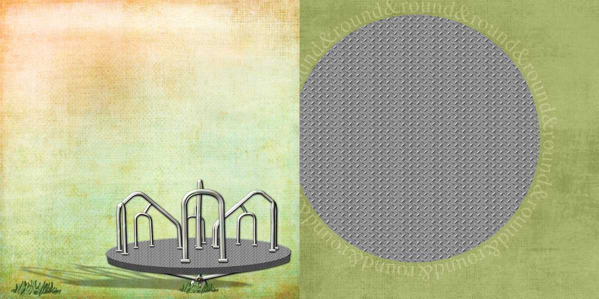 Playground Paper - Round & Round