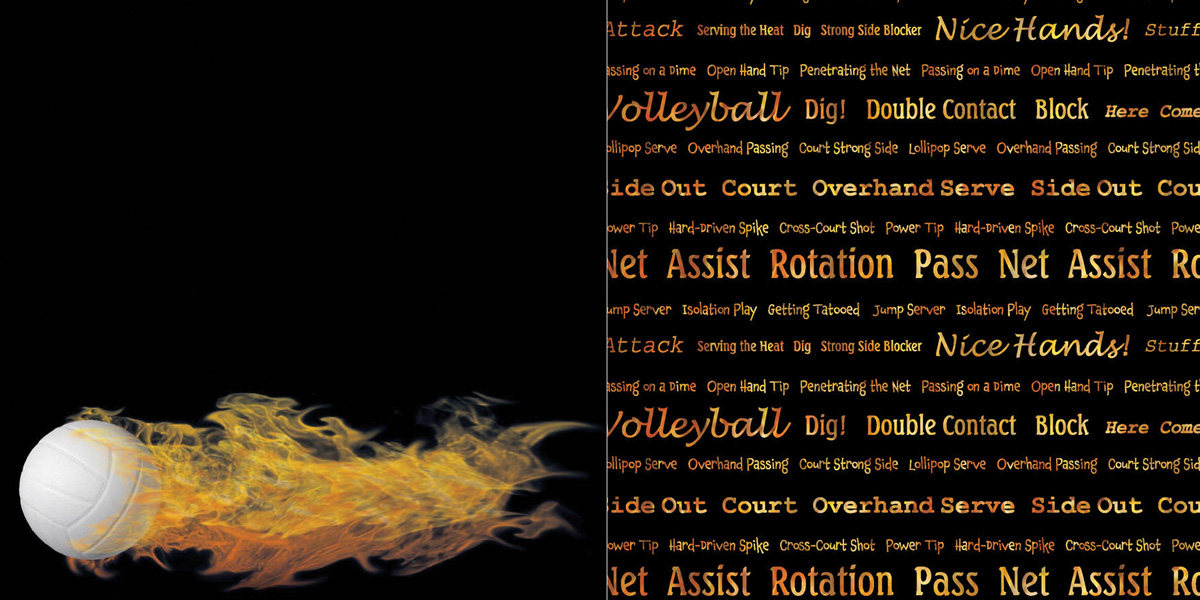 Sports on Fire: Volleyball on Fire!