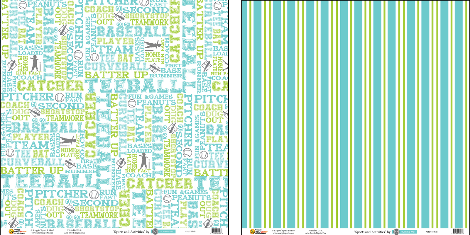 Sports and Activities Tball Paper