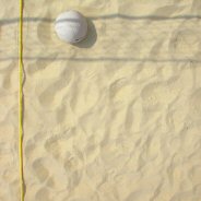 Volleyball Paper - Sand Volleyball Scrapbook Paper