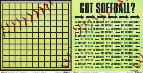 Softball Paper - Softball Blocks