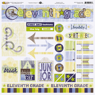 Academics: Eleventh Grade Stickers