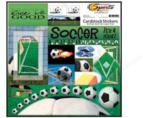 Scrappin Sports' Soccer Stickers
