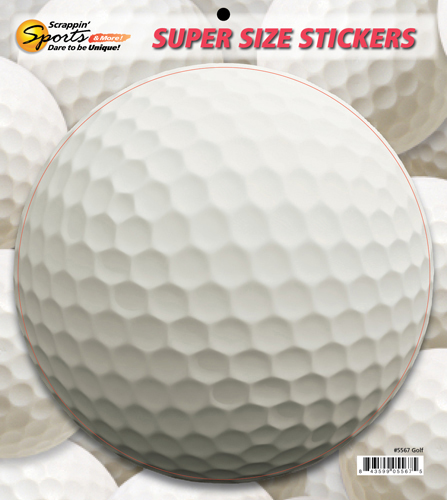 Golf Stickers - Super Size Golf