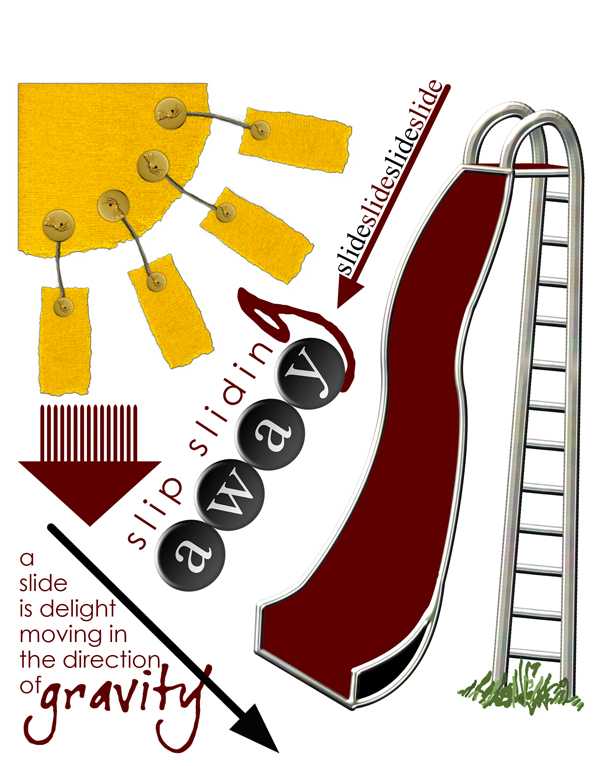 Playground Rub-Ons - Sliding