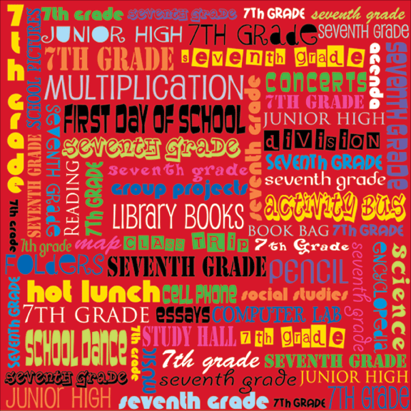 School Years Papers - Moxxie Make the Grade Seventh Grade