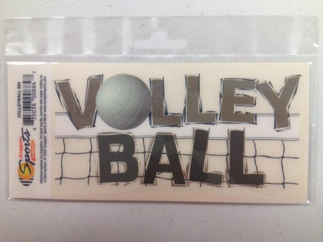 Volleyball Rub-Ons - Volleyball Title