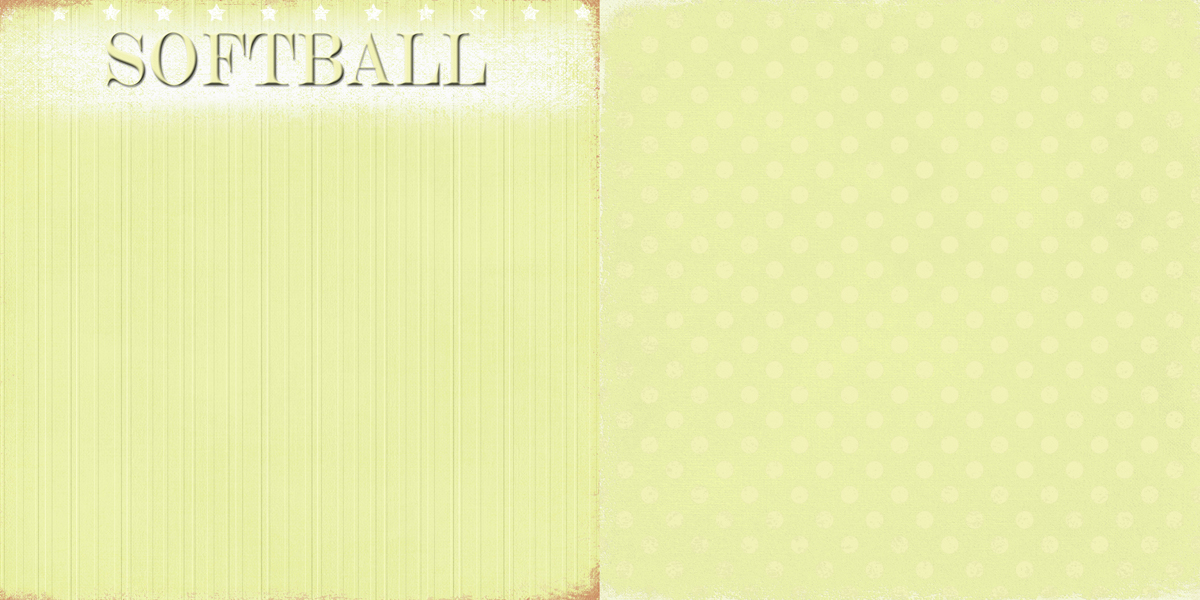 Softball Paper - Softball Game