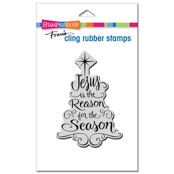 Cling Jesus Is Rubber Stamp