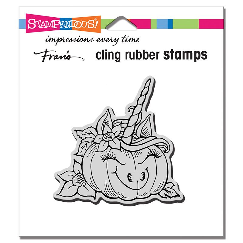 Cling Punicorn Rubber Stamp