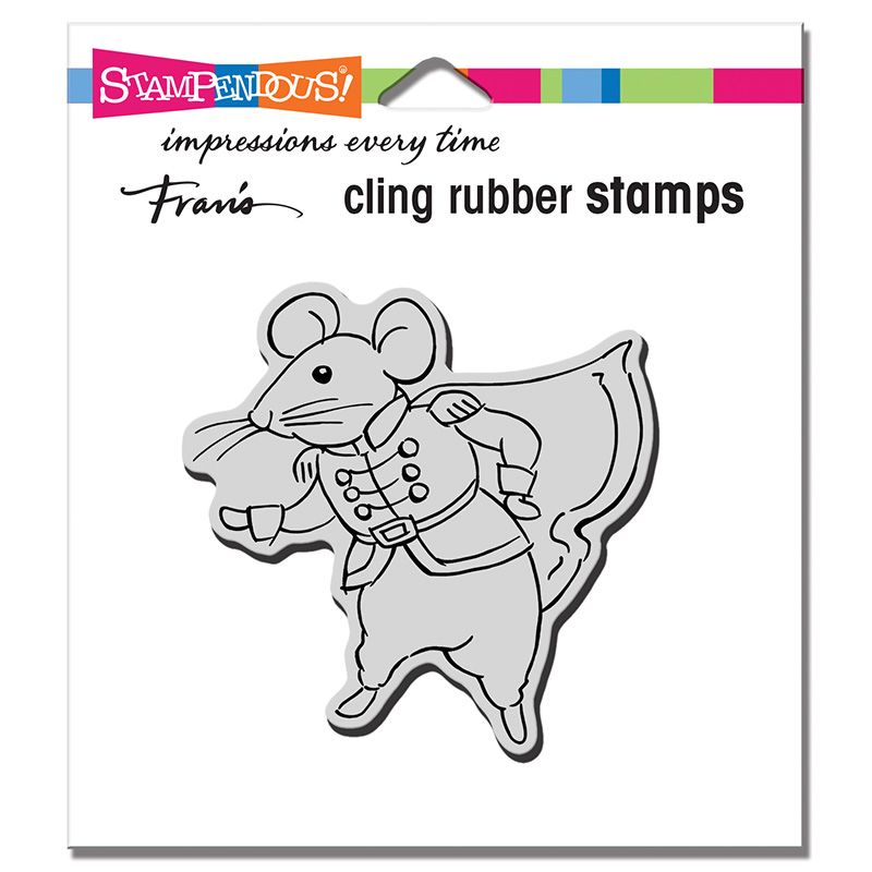 Cling Prince Mouse Rubber Stamp