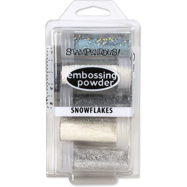 Snowflakes Embossing Powder Set