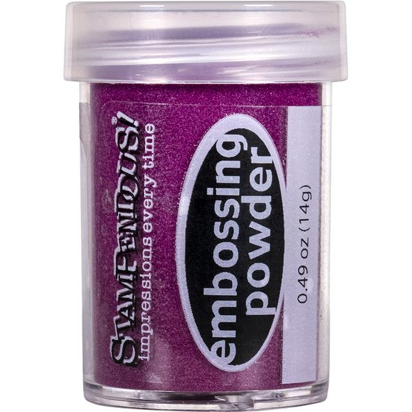 Clear Fuchsia Embossing Powder